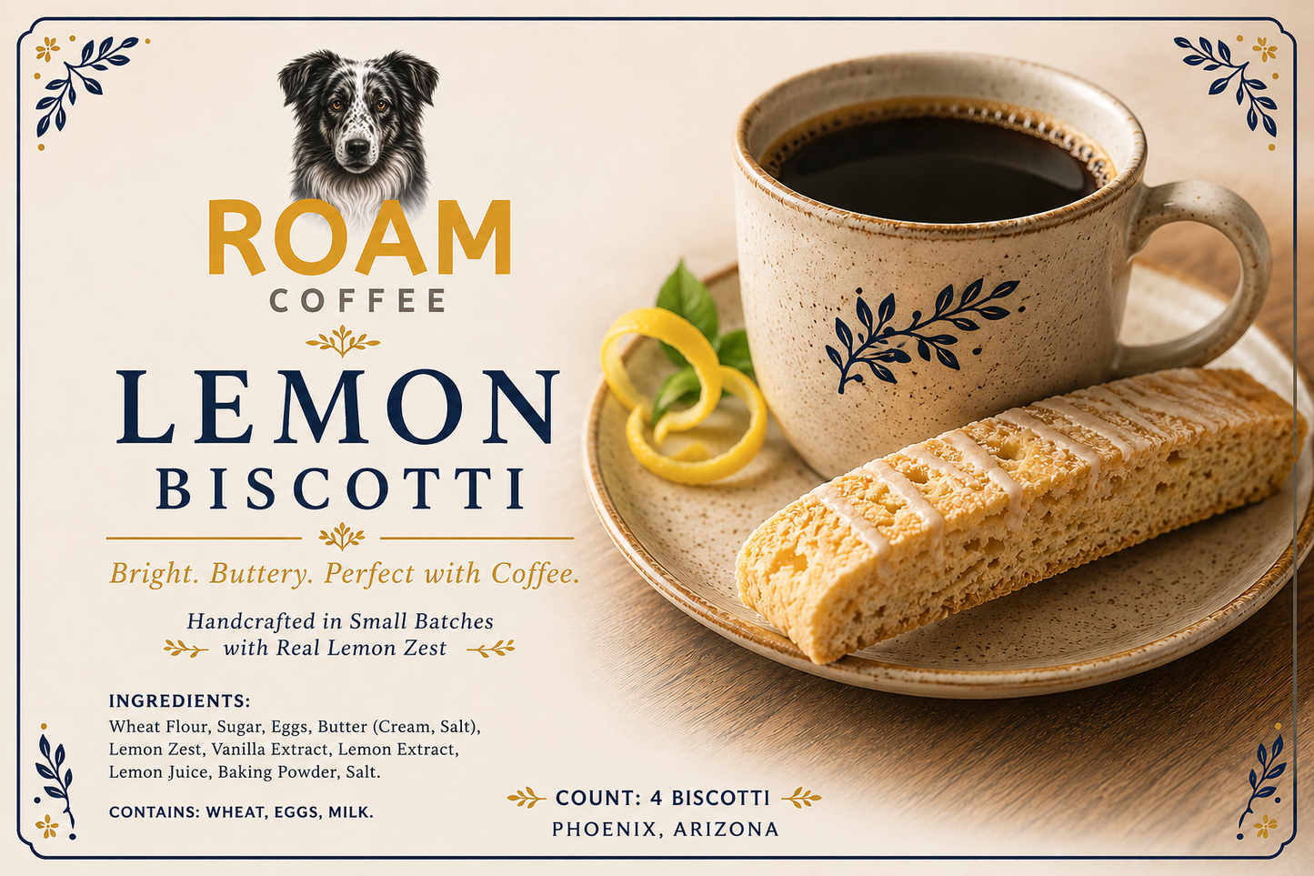 Lemon Biscotti