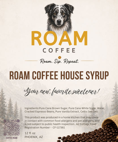 Roam Coffee House Syrup