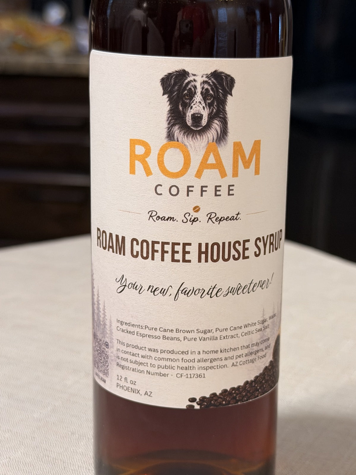 Roam Coffee House Syrup
